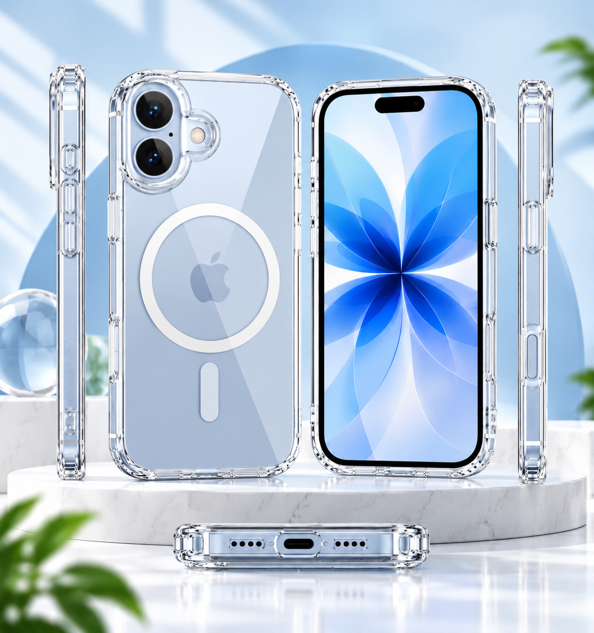 iPhone 17 Clear Case | MagSafe & Anti-Yellowing